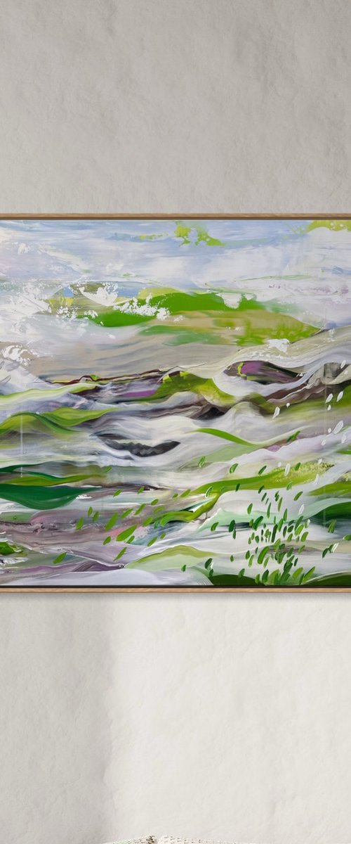 Fields of moving Light by Tatiana Georgieva