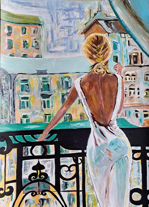 View from the balcony by Sanja Jancic