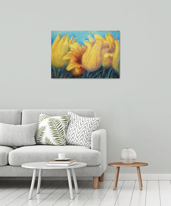 Tulips Yellow 4