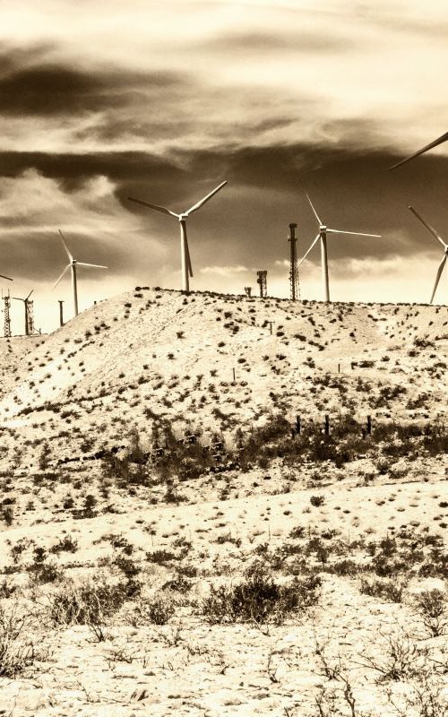 NO PLACE LIKE HOME 1 SEPIA Palm Springs CA by William Dey