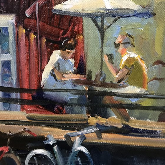 Beachside cafe, Lahti, Finland