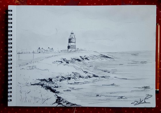 Hook Head Lighthouse - Pencil Study