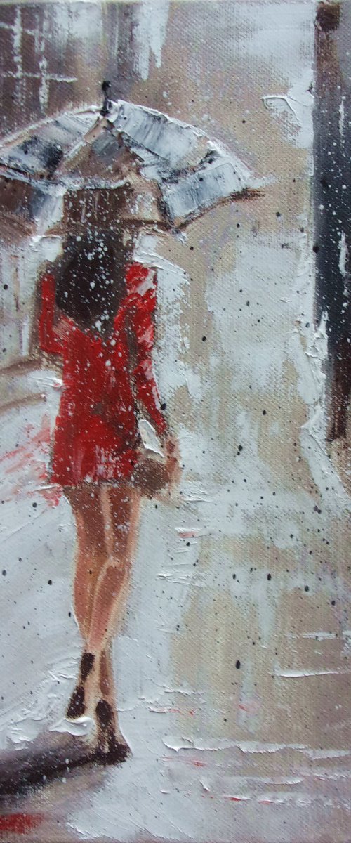 " JANUARY SNOW " by Monika Luniak