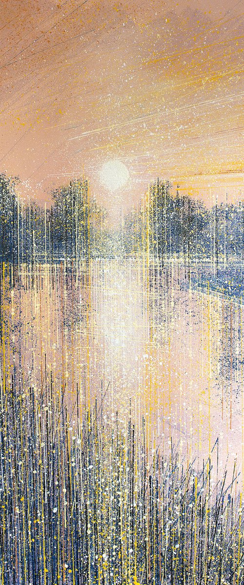 River At Sunset by Marc Todd