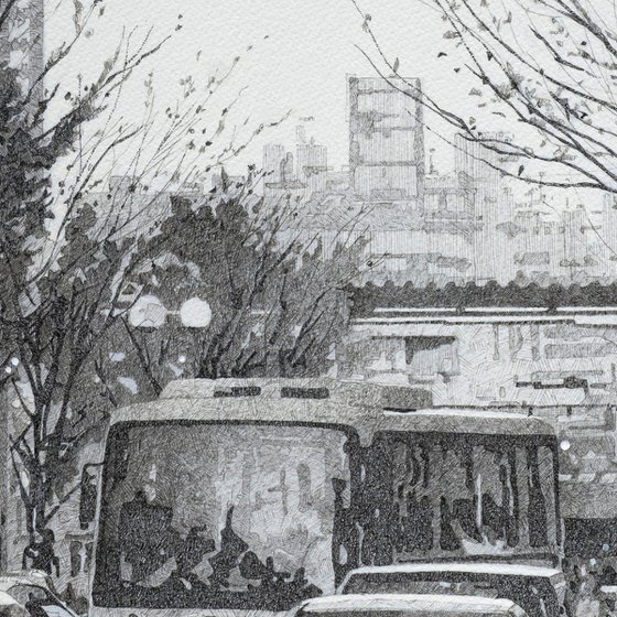 Street Scene near the Station