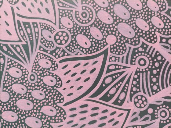 Surreal Pattern n.87 - Pink