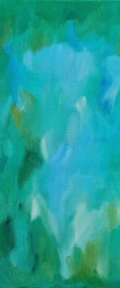 Fresh green day light by Ksenia June