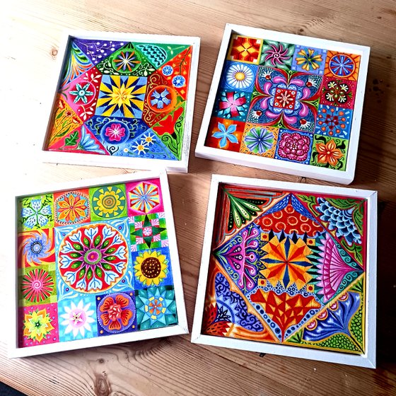 Four Abstracts - "Flowers"
