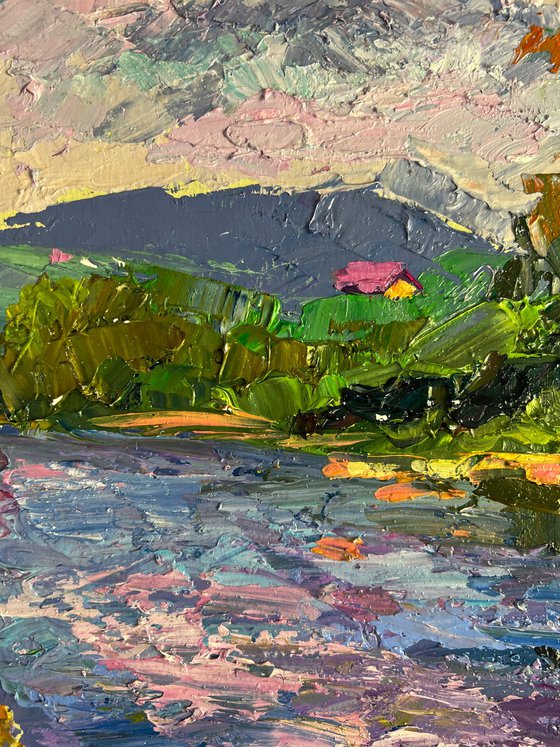 A Mountain River Flows