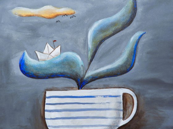 The plant and the sea