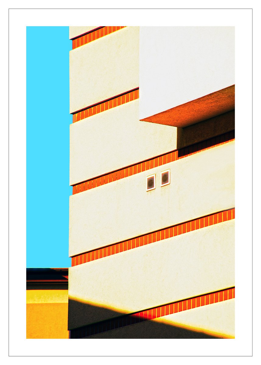 Geometric Cityscapes Photograph By Beata Podwysocka, 20 X 28, Facade 71, Original Artwork