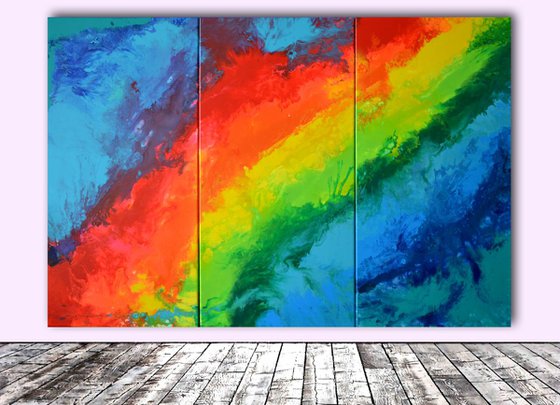 Searching for Love Again - 100x150 cm - Big Painting XXL - Large Abstract, Huge, Gigantic Painting - Ready to Hang, Hotel Wall Decor