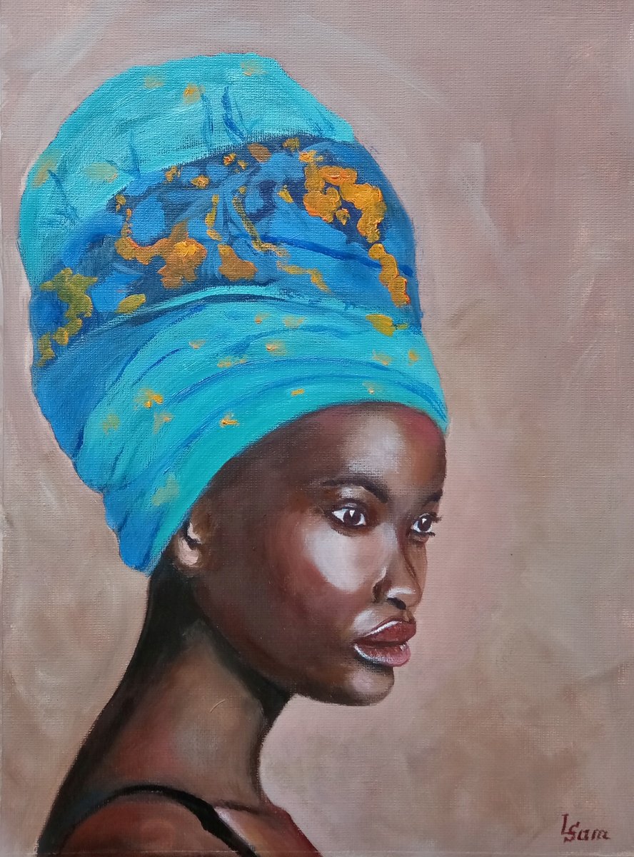 A beautiful daughter of Afric by Liubov Samoilova