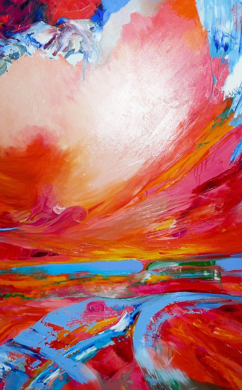 Red Sky at Night by Lesley Blackburn