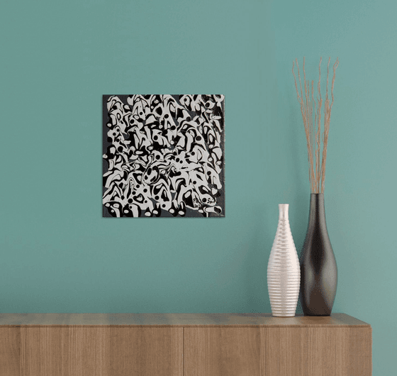 Monochrome Abstract 9