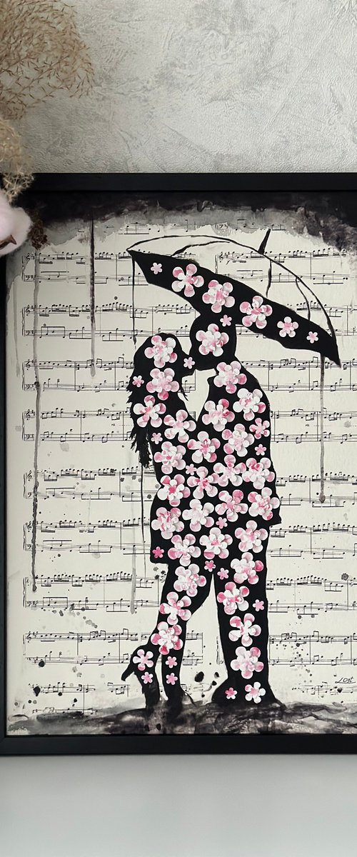 In love, 3d artwork by Luba Ostroushko