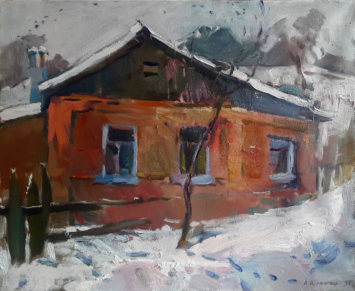 Old house by Jaroslav Leonets