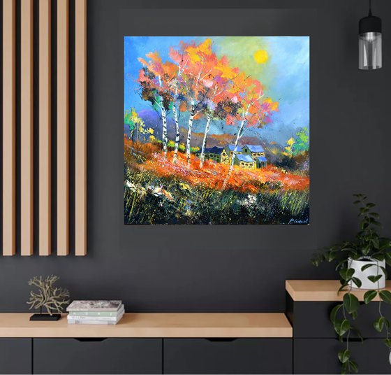 Rich autumn colors