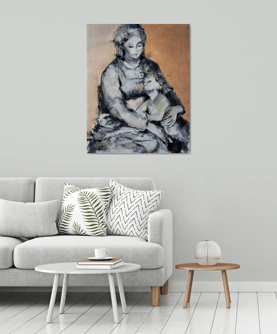 Madonna and child 5