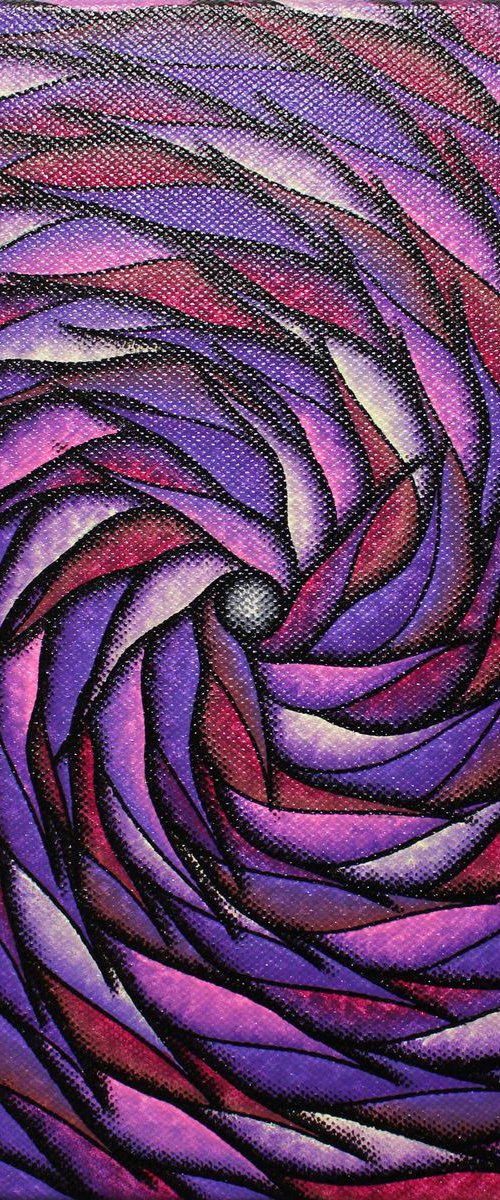 Purplish spiral by Jonathan Pradillon