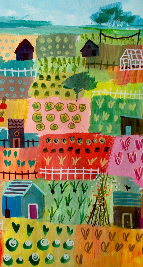 Allotment by Julia  Rigby