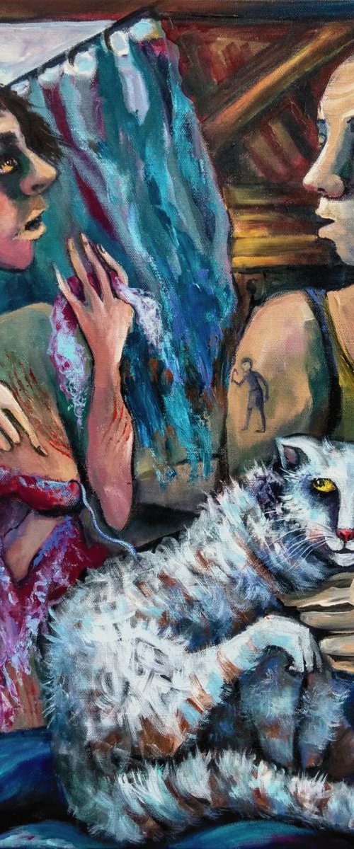 JOSEPH the CAT ACCUSED by POTIPHAR'S WIFE by Elisheva Nesis