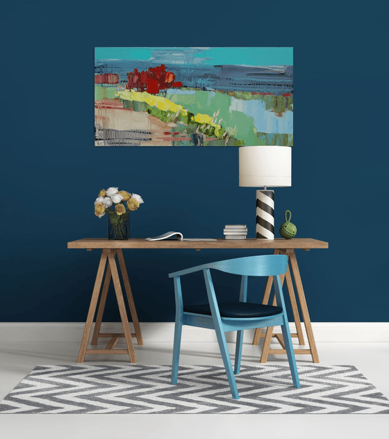 Flowers in the water