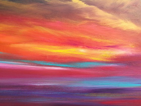 **Vitality** - Art, colourful, seascape, stunning, panoramic