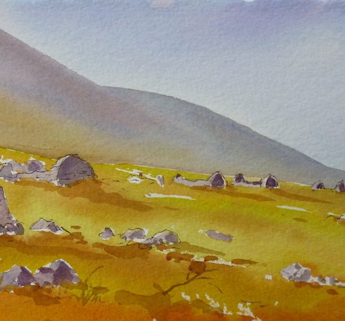 Deserted Village, Achill by Maire Flanagan