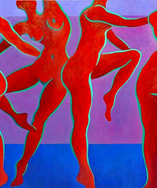 FRIEZE - DANCING NUDES by Stephen Conroy