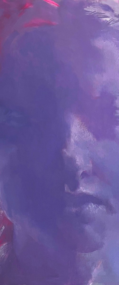 Violet aura by Julia Skrypnyk