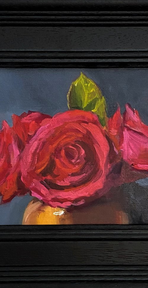 Red Roses by Jackie Smith