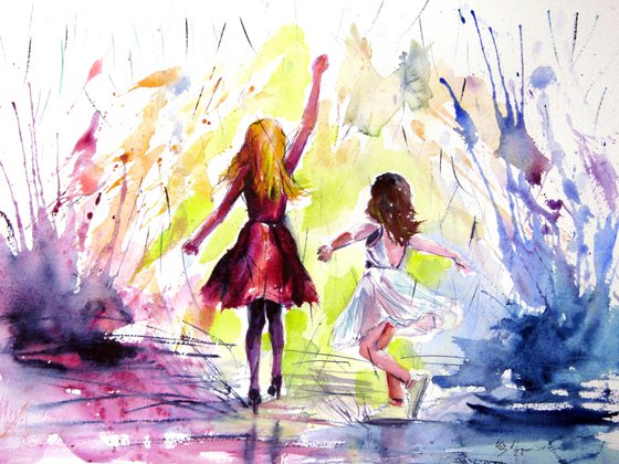 Dancing in the rain IV