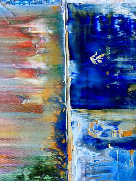 "Life Is But A Dream" - FREE USA SHIPPING - Original PMS Oil Painting On Canvas - 16 x 20 inches