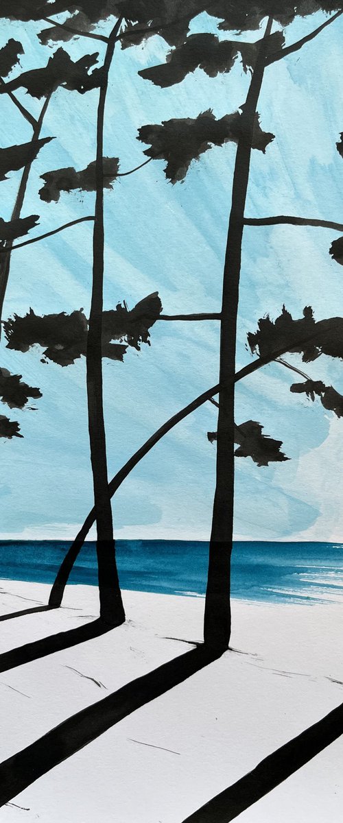 Indian blue Cap Coz by Cadiou Frederic