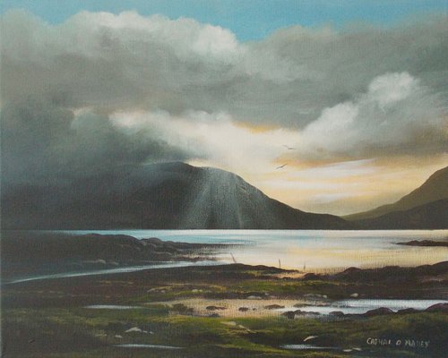 leenane light july by cathal o malley