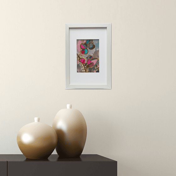 FLOWERS STILL LIFE 8. (framed)