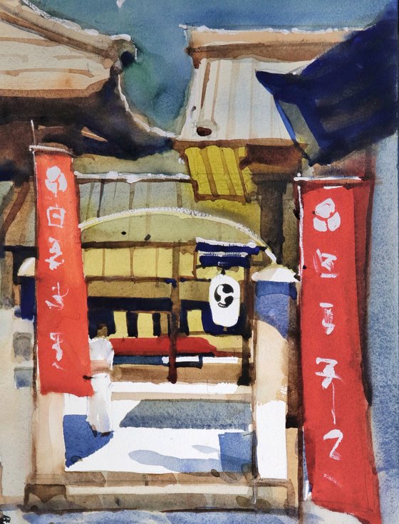 Vibrant hues, artist observes