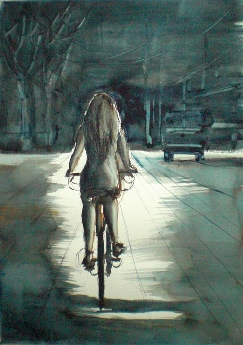 riding the cycle by Giorgio Gosti