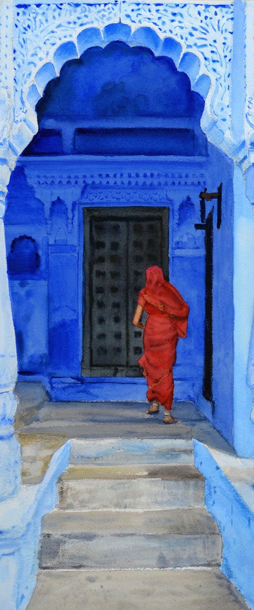 Back home by Ramesh Jhawar
