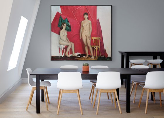 Double composition with nudes