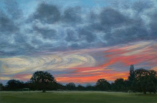 Sunset in Mill Hill Park (XXI) by Diana Sandetskaya
