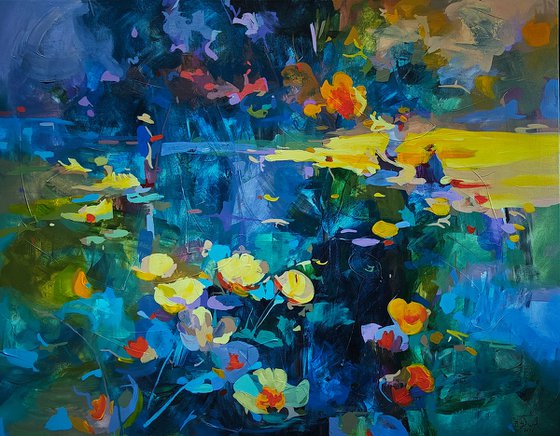 Where the colors of silence are born