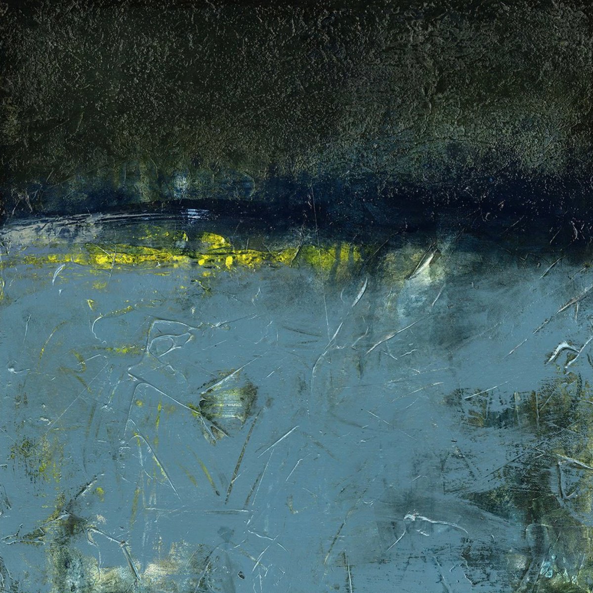 Abstract Painting By Kathy Morton Stanion, 20 X 20", Whispering Voices 1, Original Artwork