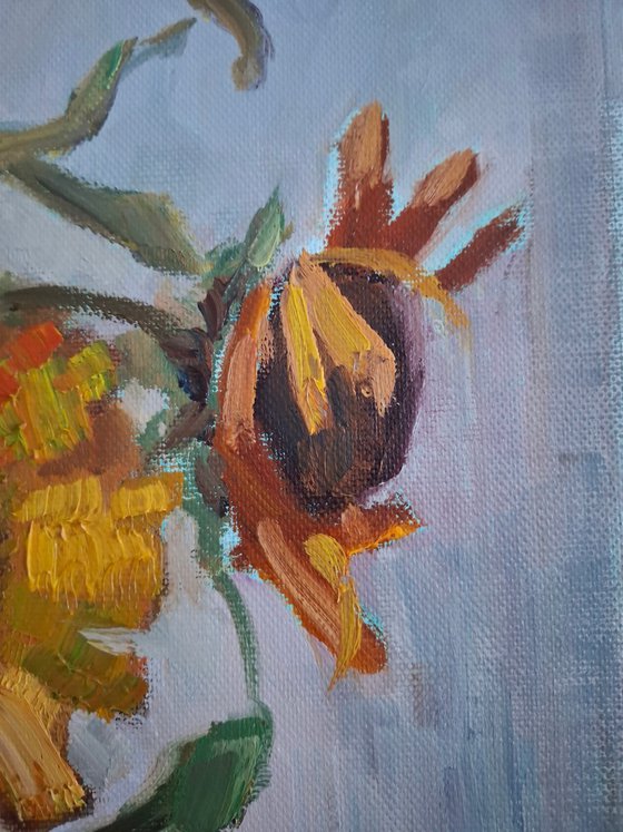 Still-life "Sunflowers #3"