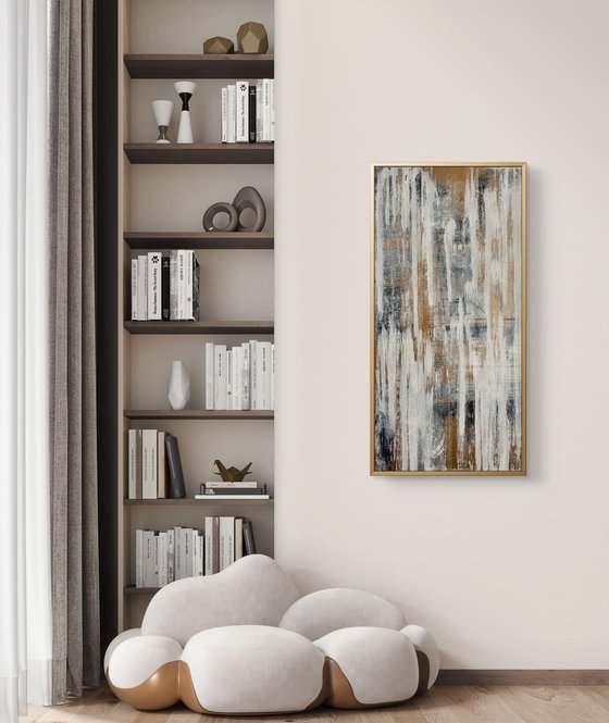 White Drift 50x100x2 cm