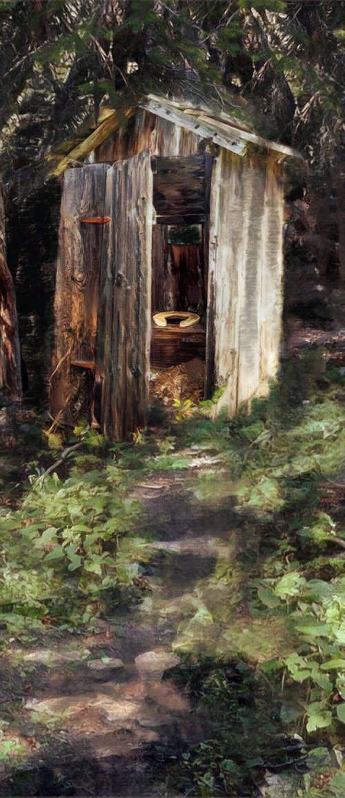 The outhouse by Murray Henderson