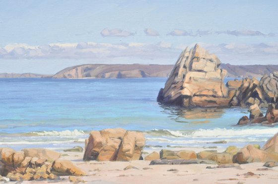 Brittany beach, Lesven