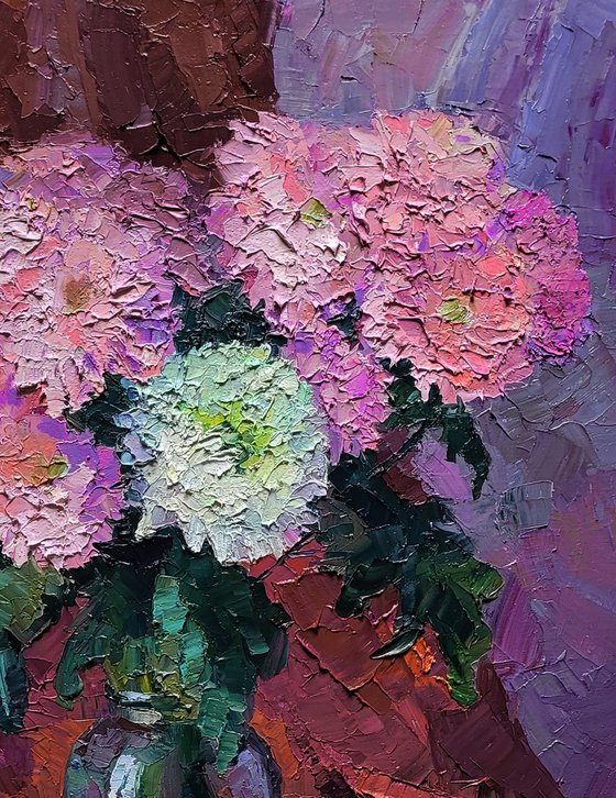 Bouquet of chrysanthemums