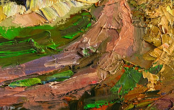 Autumn Road to the Mountains